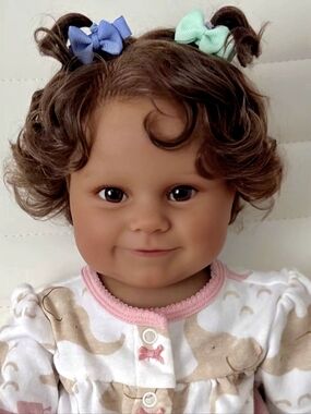 REBORN DOLL 20" Realistic Adorable Multiracial Sweet Smiling Girl + a Lot More!